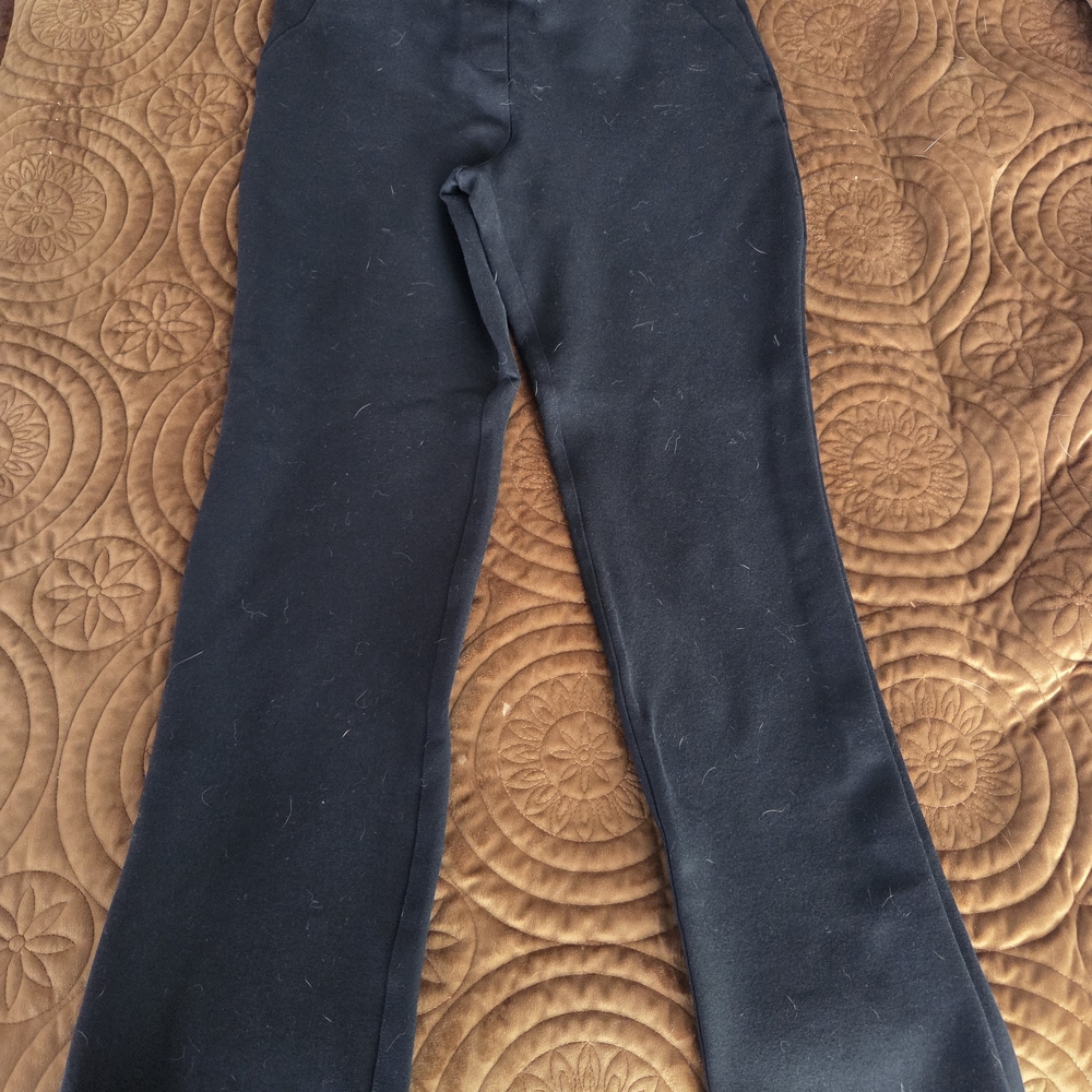 Quince Elegant Black Trousers